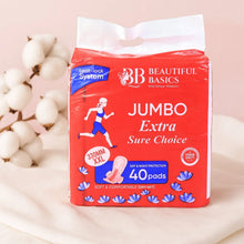 Beautiful Basics Jumbo Extra Sure Choice Sanitary Pads XXL 330mm (40 Pc) - Justgrabit Inc.