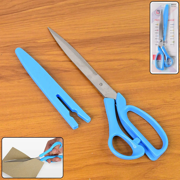 Carbo Titanium Stainless Steel Scissors (10 inch) - justgrabit.in | Just Grab It