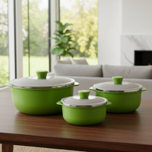 Signature Multipurpose Kitchen Serving Bowl (1000ML,1400ML,2200ML,3 Pc Set) - justgrabit.in | Just Grab It