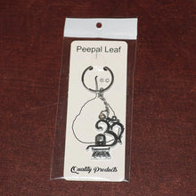Om with Shivling Metal Keychain (1 Pc) - justgrabit.in | Just Grab It