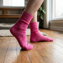 Soft Cotton Pink Socks for Women (1 Pair / Mix Color) - justgrabit.in | Just Grab It