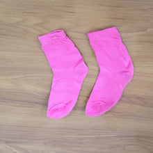 Soft Cotton Pink Socks for Women (1 Pair / Mix Color) - justgrabit.in | Just Grab It
