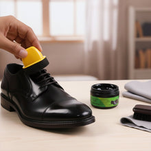 Black Shoe Polish Cream with Built - in Sponge Applicator (60 ML Approx) - justgrabit.in | Just Grab It