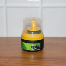 Black Shoe Polish Cream with Built - in Sponge Applicator (60 ML Approx) - justgrabit.in | Just Grab It