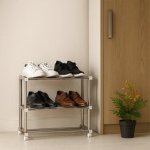 Supermom Stainless Steel Multipurpose Shoe & Storage Rack - (1 pc) - justgrabit.in | Just Grab It