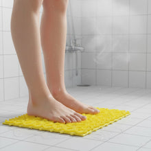 Multipurpose Anti - Slip Bathroom Massage Mat with Suction Cups (33 × 21 cm) - justgrabit.in | Just Grab It