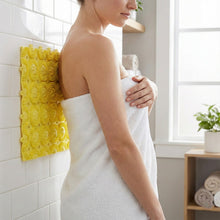 Multipurpose Anti - Slip Bathroom Massage Mat with Suction Cups (33 × 21 cm) - justgrabit.in | Just Grab It