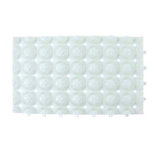Anti - Slip Bathroom Massage Mat with Suction Cups (33 × 21 cm / 4 Pc) - justgrabit.in | Just Grab It