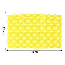 Multipurpose Anti - Slip Bathroom Massage Mat with Suction Cups (33 × 21 cm) - justgrabit.in | Just Grab It
