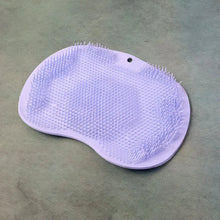 Purple Silicone Bath Massage Cushion – Suction Cup Exfoliating Foot Scrubber & Mat - justgrabit.in | Just Grab It