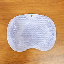 Purple Silicone Bath Massage Cushion – Suction Cup Exfoliating Foot Scrubber & Mat - justgrabit.in | Just Grab It