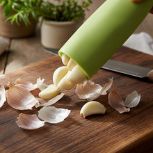 Silicone Garlic Peeler Tube Easy Hand Roller Peeling Tool (1 Pc) - justgrabit.in | Just Grab It