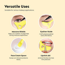 Eyeliner & Mascara Guard Stencil - (1 Pc) - justgrabit.in | Just Grab It