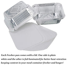 Freshee Aluminium Food Container with Lid — 450 ml — 10 Pc - justgrabit.in | Just Grab It