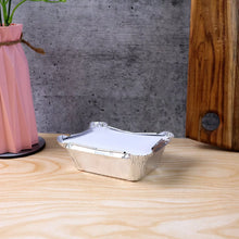 Disposable Aluminium Food Containers with Lids – 250 ml Capacity (Pack of 25) - justgrabit.in | Just Grab It