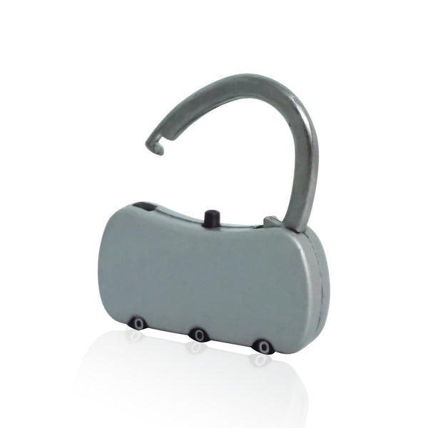 3 - Digit Resettable Combination Round Padlock for Luggage (Big, Multicolor) - justgrabit.in | Just Grab It