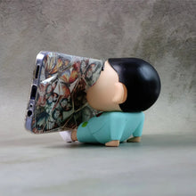 Cute Cartoon Figurine Mobile Phone Stand - (1 Pc) - justgrabit.in | Just Grab It