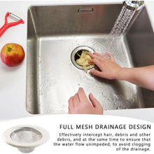 Stainless Steel Kitchen Sink Drain Strainer / Stopper (Extra Small (XS)/ 1 Pc) - justgrabit.in | Just Grab It