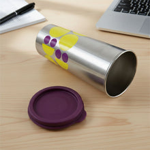 Supermom 600 ML Stainless Steel Printed Travel Tumbler (1 Pc) - justgrabit.in | Just Grab It