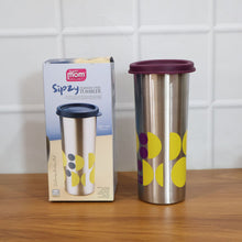 Supermom 600 ML Stainless Steel Printed Travel Tumbler (1 Pc) - justgrabit.in | Just Grab It