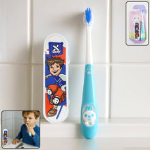 Kids Toothbrush with Cartoon Sketchboard Toy - justgrabit.in | Just Grab It