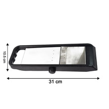 Supermom Adjustable Plastic Slicer, 1 - Piece, Black / Silver - Justgrabit Inc.