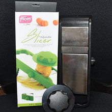 Supermom Adjustable Plastic Slicer, 1 - Piece, Black / Silver - Justgrabit Inc.