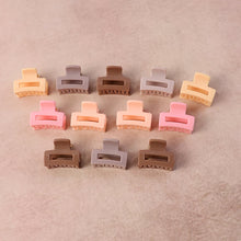 Stylish Mini Hair Claw Clips Set, 12 Pc - justgrabit.in | Just Grab It