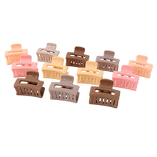 Stylish Mini Hair Claw Clips Set, 12 Pc - justgrabit.in | Just Grab It