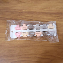 Stylish Mini Hair Claw Clips Set, 12 Pc - justgrabit.in | Just Grab It