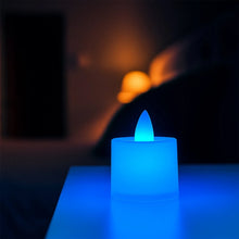 Blue LED Tea Light Candles (24 Pc) - Justgrabit Inc.