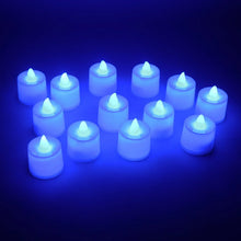 Blue LED Tea Light Candles (24 Pc) - Justgrabit Inc.