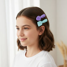 Cute Mini Spade & Leaf Shape Hair Clip Set (2 Pc) - justgrabit.in | Just Grab It