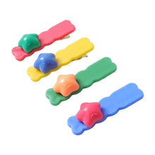 Colorful Star Design Decorative Hair Clip Set (4 Pc) - justgrabit.in | Just Grab It