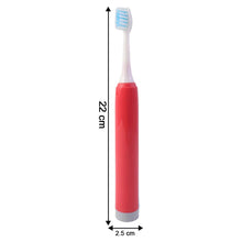 Battery - Operated Electric Toothbrush with Replaceable Head (Mix Color / 1 Pc) - justgrabit.in | Just Grab It