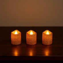christmas Premium Glitter LED Tealight Candles (24 Pc Set) - justgrabit.in | Just Grab It