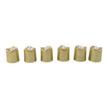 christmas Premium Glitter LED Tealight Candles (24 Pc Set) - justgrabit.in | Just Grab It