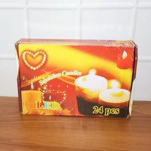 christmas Premium Glitter LED Tealight Candles (24 Pc Set) - justgrabit.in | Just Grab It
