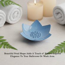 Supermom 3 - Piece Lotus Blossom Design Soap Holder Set - justgrabit.in | Just Grab It
