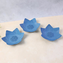 Supermom 3 - Piece Lotus Blossom Design Soap Holder Set - justgrabit.in | Just Grab It