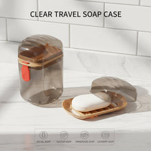 Premium Plastic Soap Box with Drain Tray & Protective Cover - justgrabit.in | Just Grab It