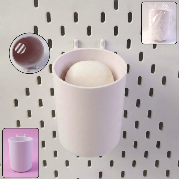 Plastic Glass Shape Soap Box with Drainage (1 Pc) - justgrabit.in | Just Grab It