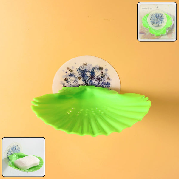 Premium Self - Adhesive Wall - Mounted Soap Holder Tray (1 Pc) - justgrabit.in | Just Grab It