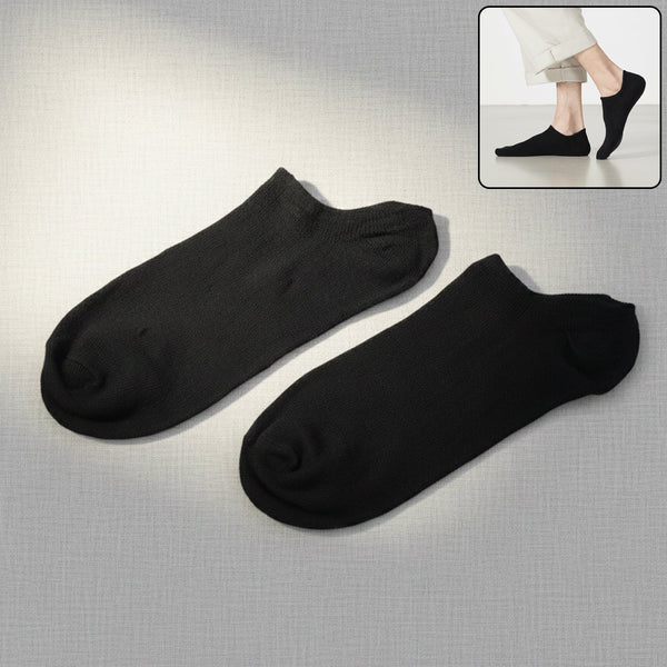 Classic Low - Cut Invisible Socks (1 Pair / Mix Size & Design) - justgrabit.in | Just Grab It