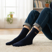 Navy Blue Casual Daily Wear Socks (1 Pair) - justgrabit.in | Just Grab It