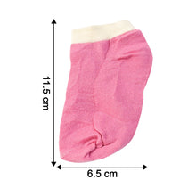Pink & White Soft Ankle Socks for Kids (1 Pair) - justgrabit.in | Just Grab It