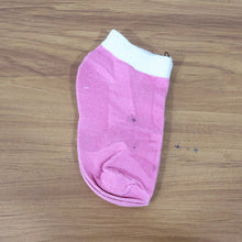Pink & White Soft Ankle Socks for Kids (1 Pair) - justgrabit.in | Just Grab It
