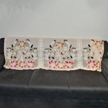 Elegant Floral Sofa Protector Cover - (1 Pc / 139x28 Inch) - justgrabit.in | Just Grab It