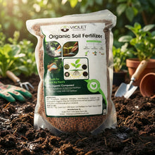 Red Organic Soil Fertilizer Granules (1 KG Pack) - justgrabit.in | Just Grab It