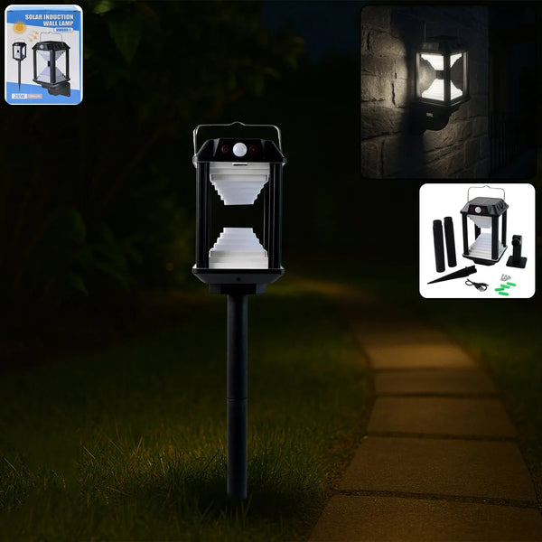 Premium Solar Induction LED Wall Lamp with Motion Sensor (1 Set) - justgrabit.in | Just Grab It